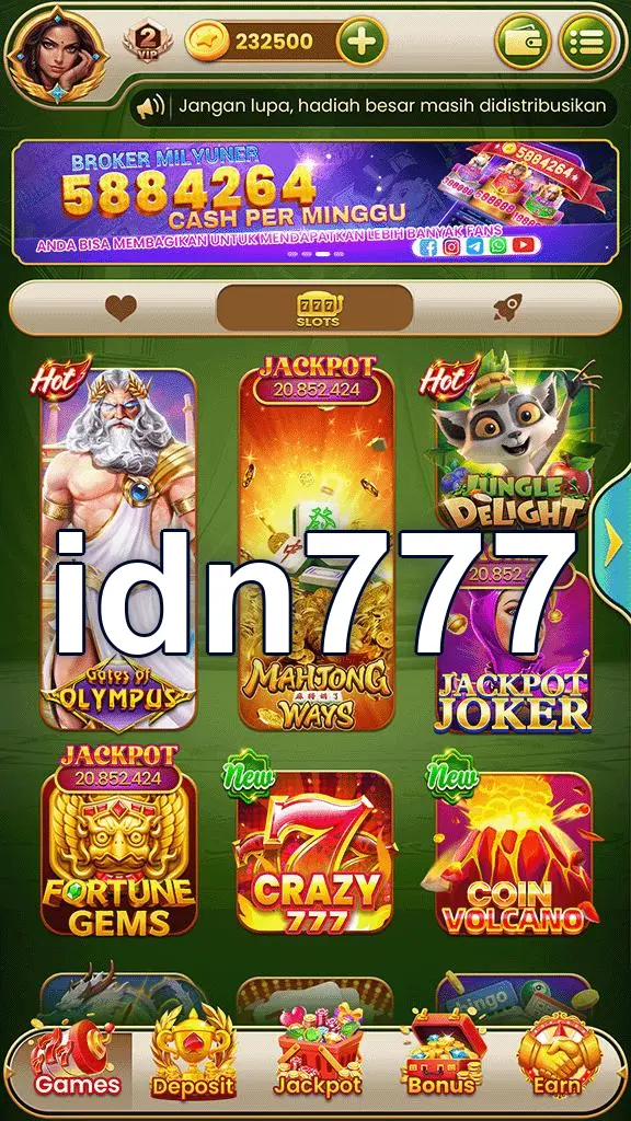 idn777 Masuk